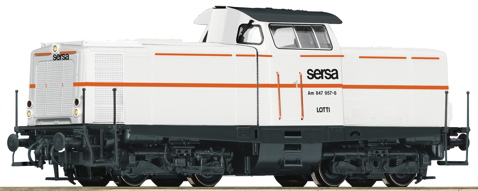Roco 52565, SERSA Diesellokomotive Am 847 957-8, Ep. VI, DC, analog / Schnittstelle
