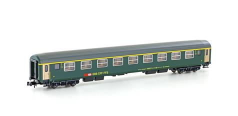 Kato K23120, Spur N, SBB UIC-X, RIC Personenwagen, 1.Klasse, neues Logo, Ep. IV-V