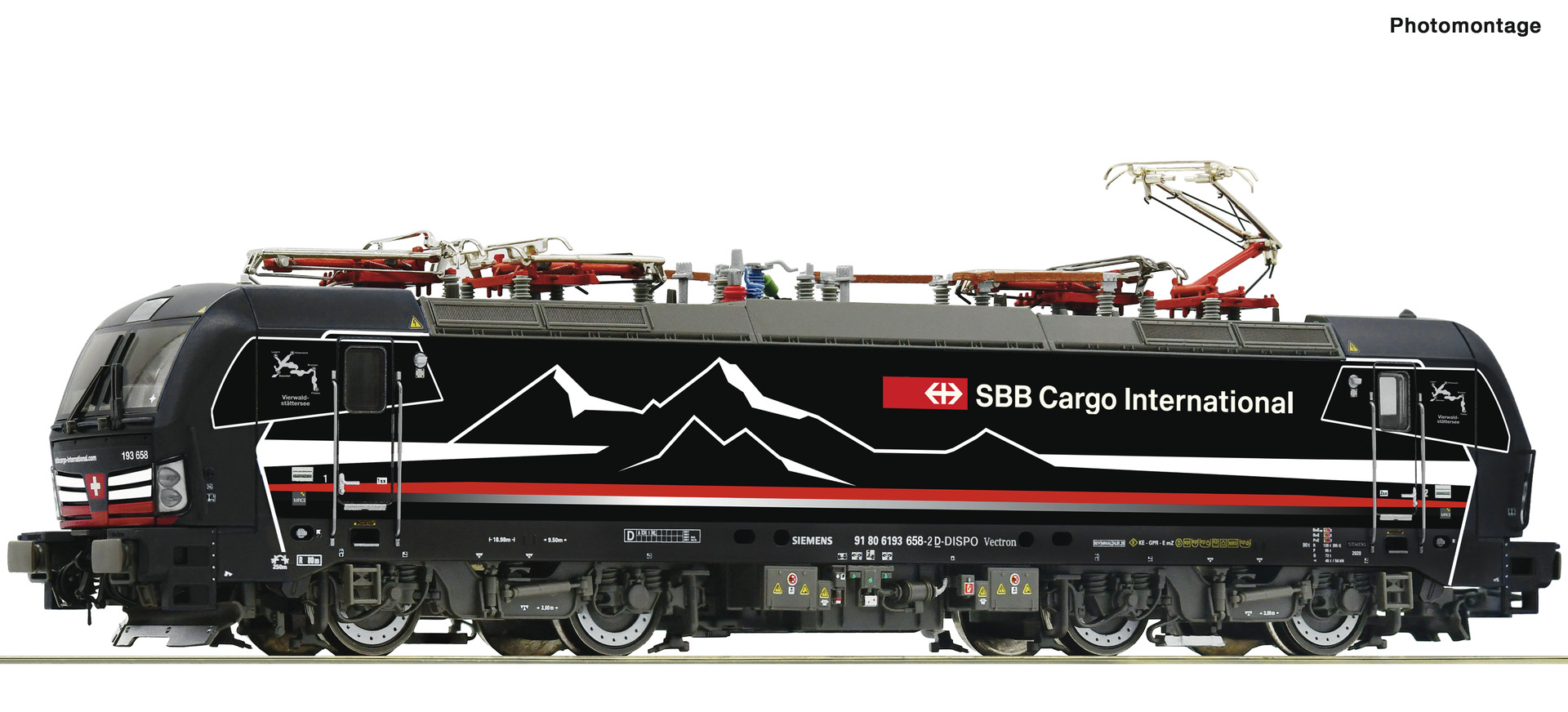 Roco 70726, MRCE->SBB Cargo International BR 193 658-2, „Vierwaldstättersee“, DC, analog