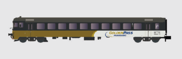 Hobbytrain H23947, Spur N, BLS GoldenPass Steuerwagen Ep.V (fiktiv)
