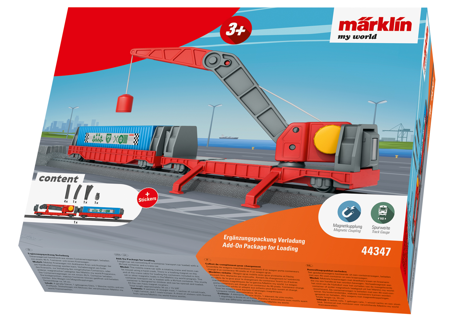 Märklin my world 44347, Ergänzungspackung „Verladung“