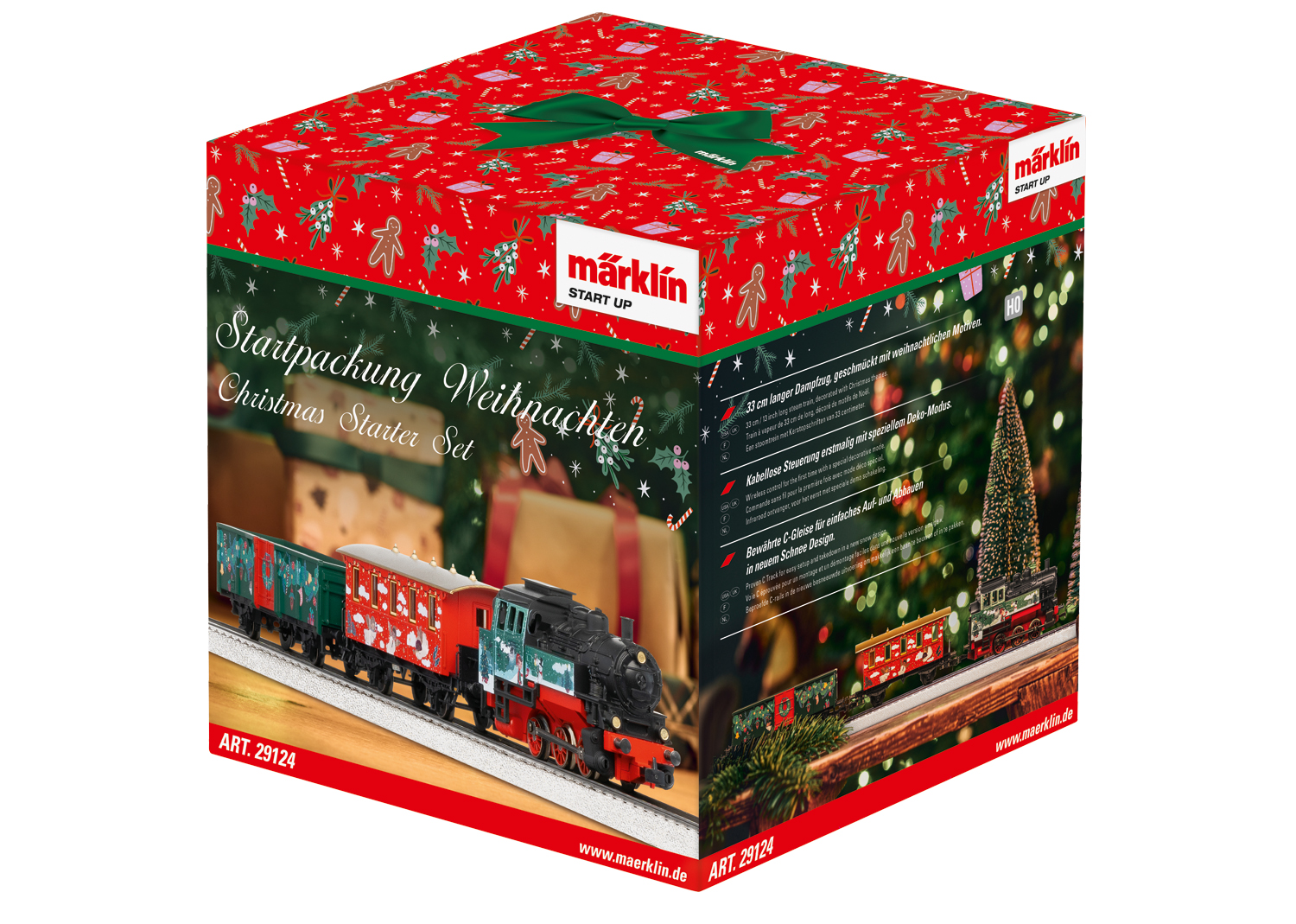 Märklin H0 29124, Start up, Startpackung "Weihnachten" (verschneite Gleise)