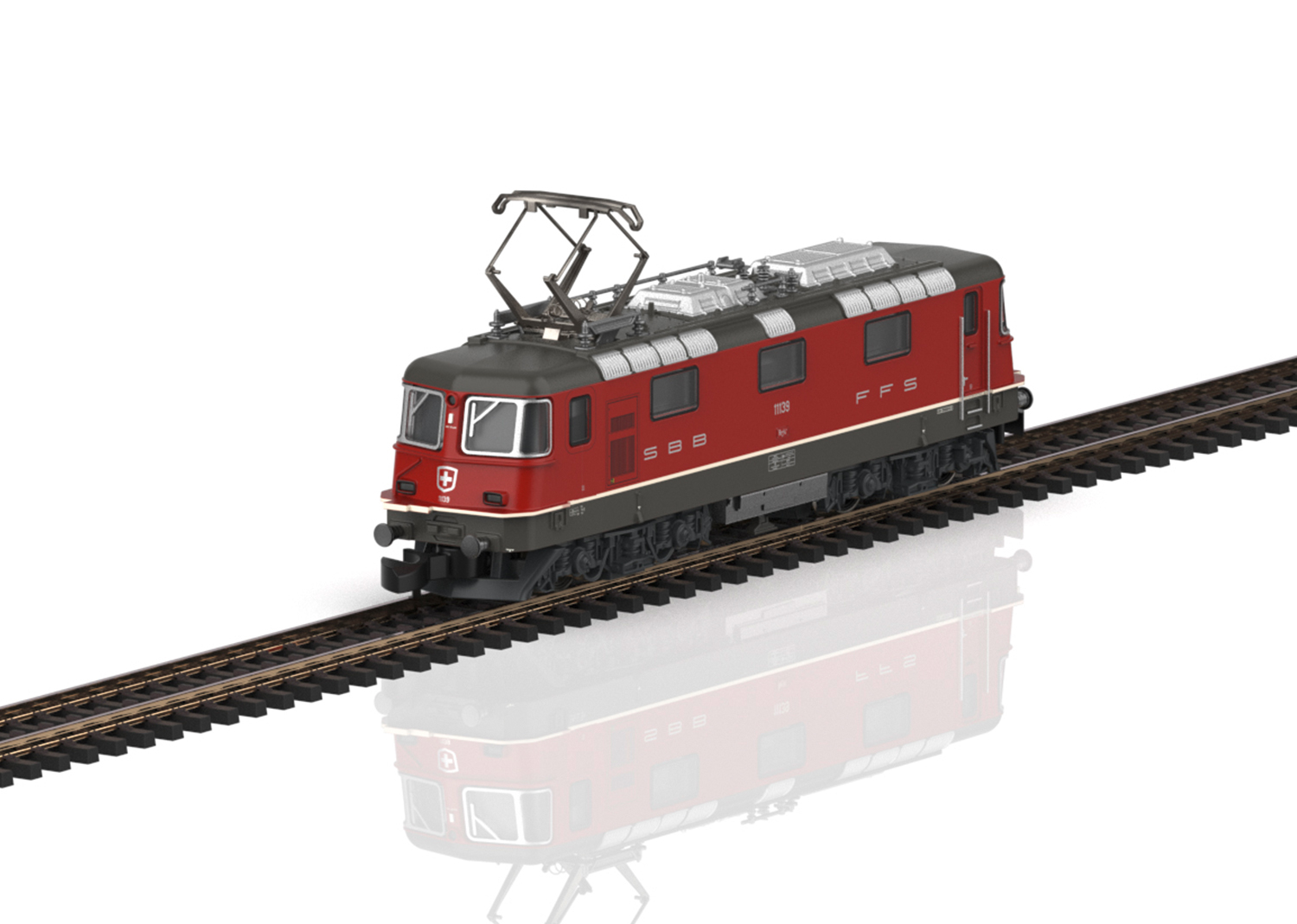 Märklin 88594, Spur Z, SBB Re 4/4 II, Ep. VI, rot, analog