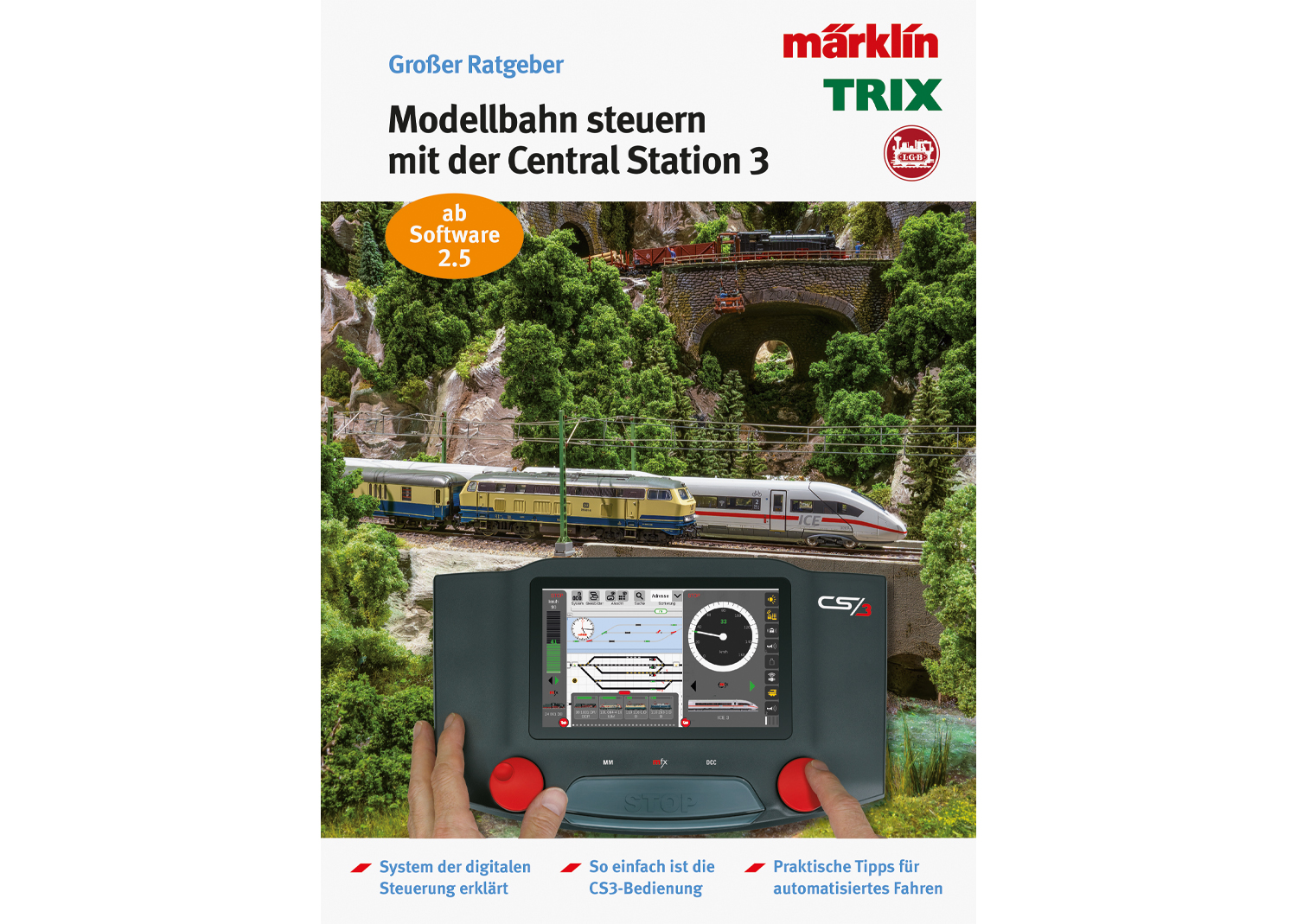 Märklin 3084, Buch: Modelleisenbahn Ratgeber "Digital-Steuerung mit der Märklin Central Station 3"