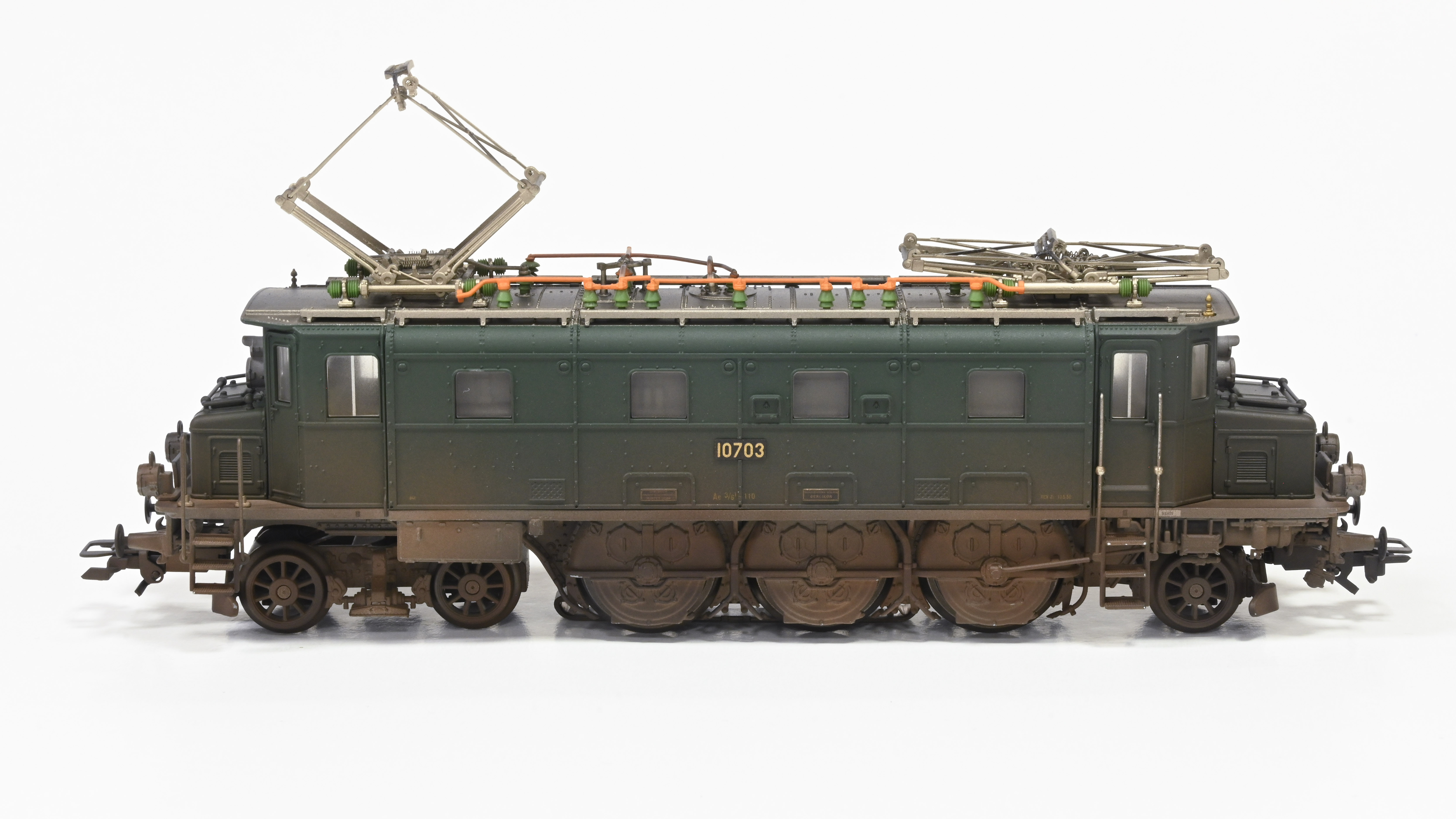 Märklin H0 39362, SBB Ae 3/6 I, Ep. III, grün, gealtert