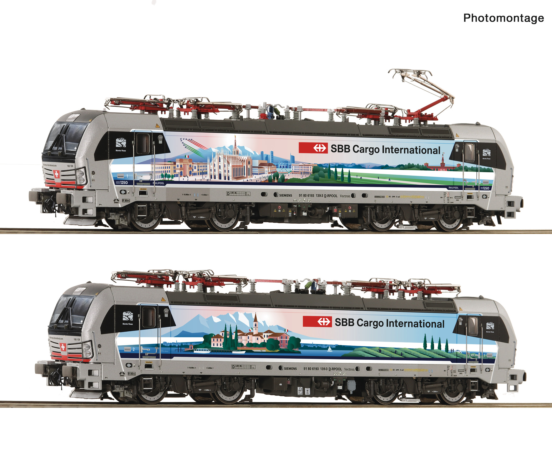 Roco 7510108, SBB Cargo Int BR 193 "Italienpiercer", Ep. VI, DC, digital mit Sound