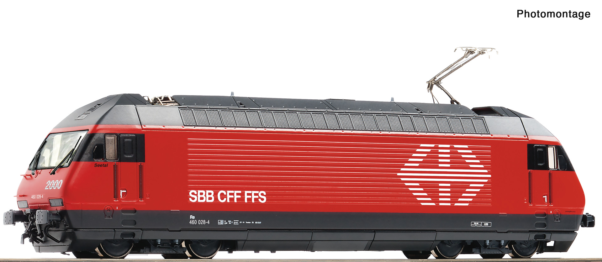 Roco H0 7510131, SBB Re 460, Ep. V, rot, DC, digital mit Sound