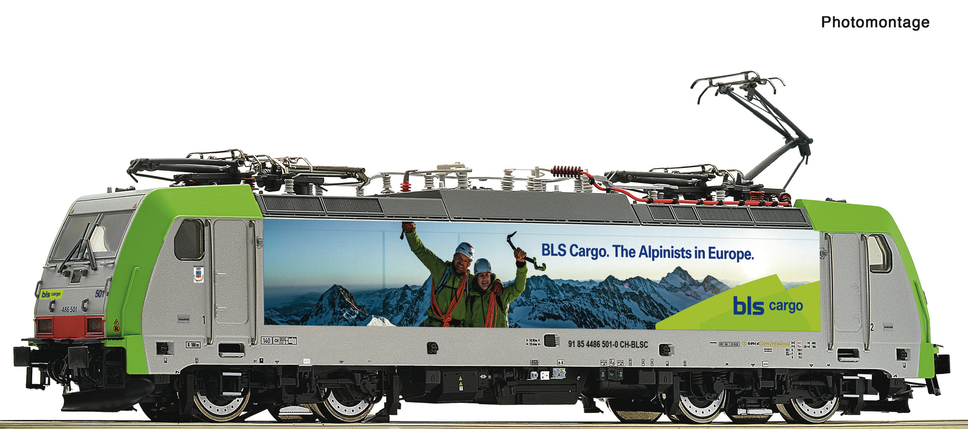 Roco H0 7510101, BLS Cargo Re 486 501-0, Ep. VI, DC, digital mit Sound