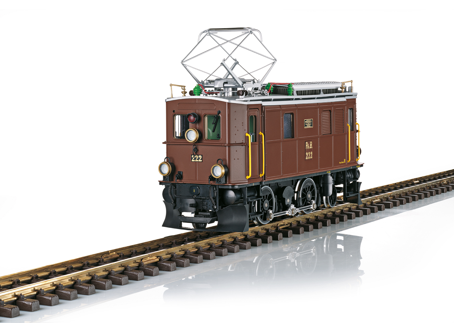 LGB L24451, RhB Ge 2/4, Ep. VI, braun, digital / Sound
