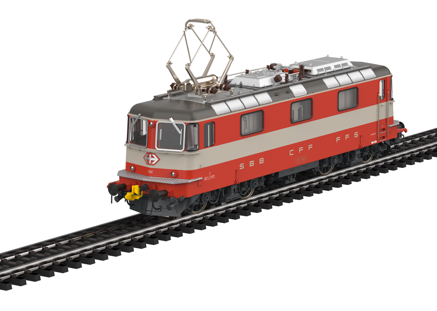 Märklin H0 38420, SBB Re 4/4 II, "Swiss Express", 1. Bauserie, Ep. IV, AC, digital m. Sound (mfx)