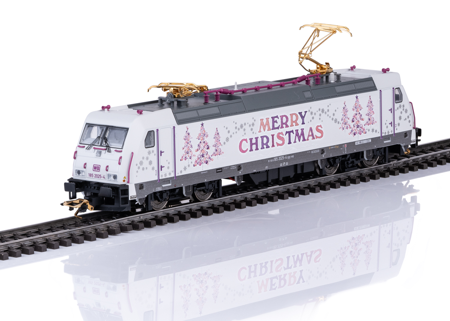 Märklin H0 36025, Weihnachtslokomotive 2025, Baureihe 185.2, Ep. VI, digital m. Sound (mfx)