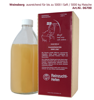 Weinsberg für 5000l Saft / kg Maische