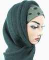 Kappe Kapuze Schal Kapuzenschal Kopfbedeckung zur Perücke bei Haarverlust nach Chemo
