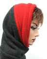 Kappe Kapuze Schal Kapuzenschal Kopfbedeckung zur Perücke bei Haarverlust nach Chemo