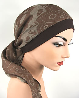 Turbane Chemoturban Turban Kappe Chemo Mütze Tuch Tücher Kopftuch Kopftücher Kopfbedeckung Nachtmütz