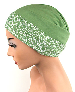 Turban Mütze Kopfbedeckung bei Haarverlust Chemo Alopecie Chemotherapie Glatze