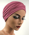 Stirnband Dekoschal für Turbane Mützen Kopfbedeckungen bei Haarverlust durch Chemo Alopecie Chemothe