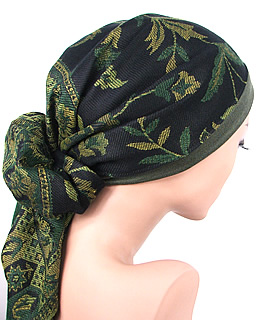 Turban Kappe Mütze Chemoturban Tuch Kopftuch Kopfbedeckung bei Haarausfall Chemo Alopezia Glatze