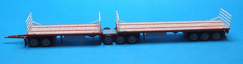 B-Double Flat-Top Trailer  ohne Dolly