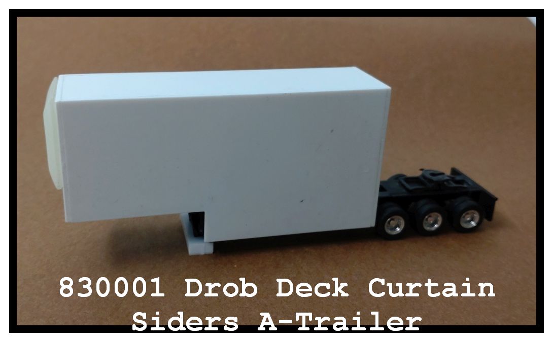 Drob Deck Curtain Siders A-Trailer