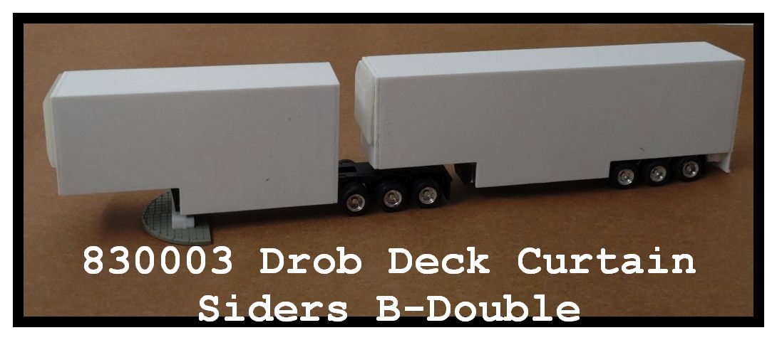 Drob Deck Curtain Siders B-Double