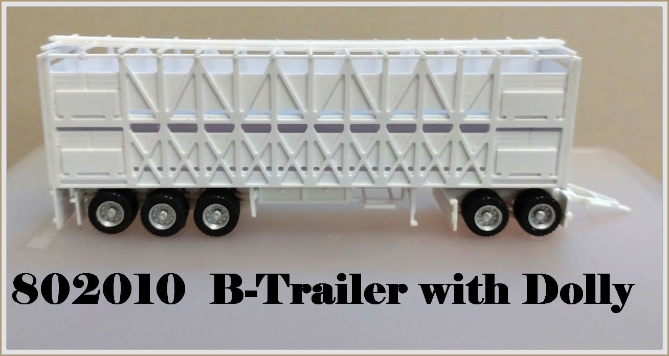 Cattle B-Trailer with Dolly