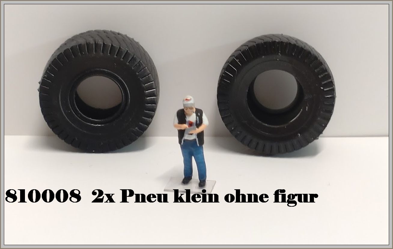 2x Pneu klein ohne Figur