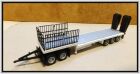 PTS Drob Deck Trailer ,it Rampe ,Gitter und 2 Achs Dolly uni
