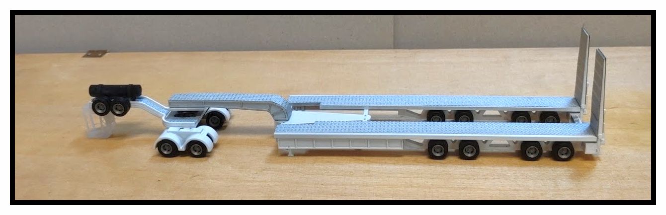 PTS - 4 Axle low Bed Trailer Kit uni