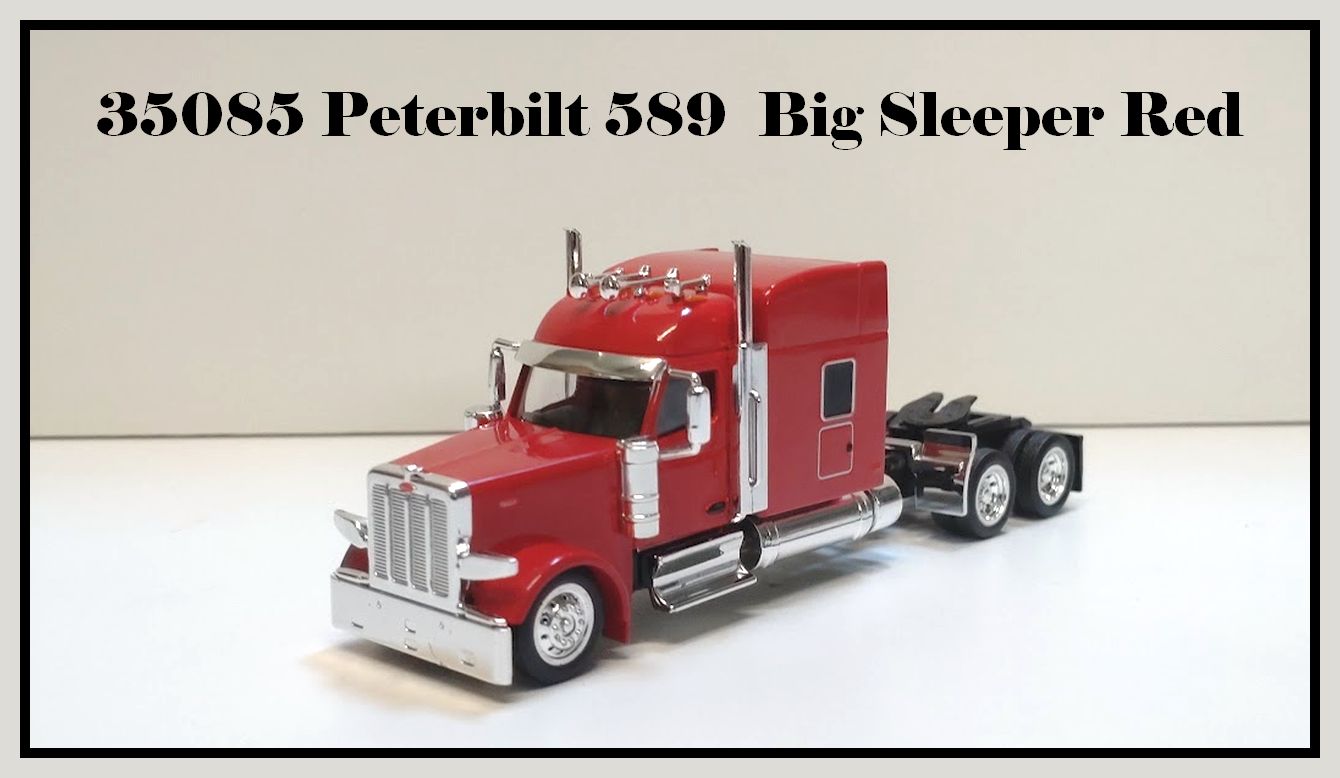 HO Logistic Replicas Peterbilt 589 Red