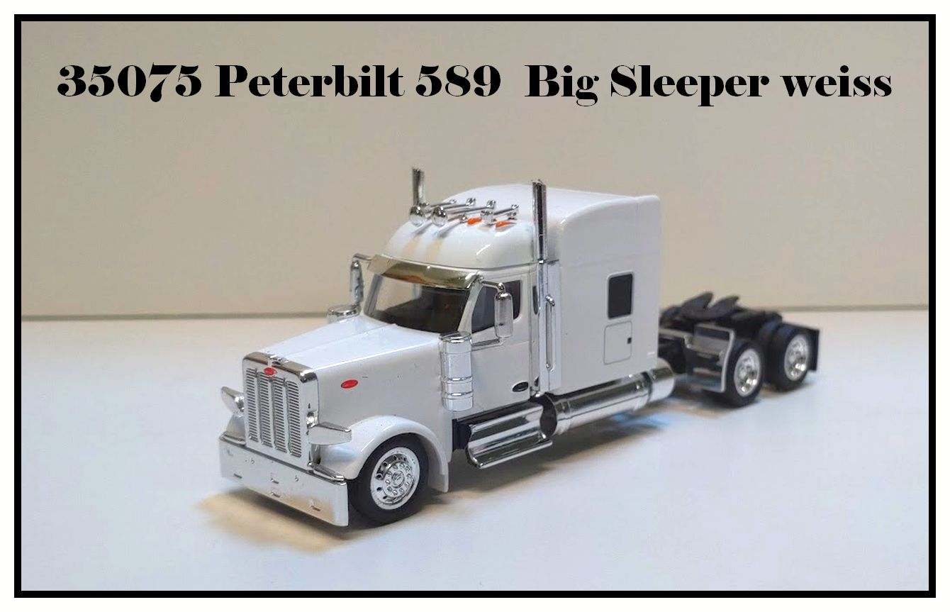 HO Logistic Replicas Peterbilt 589 weiss