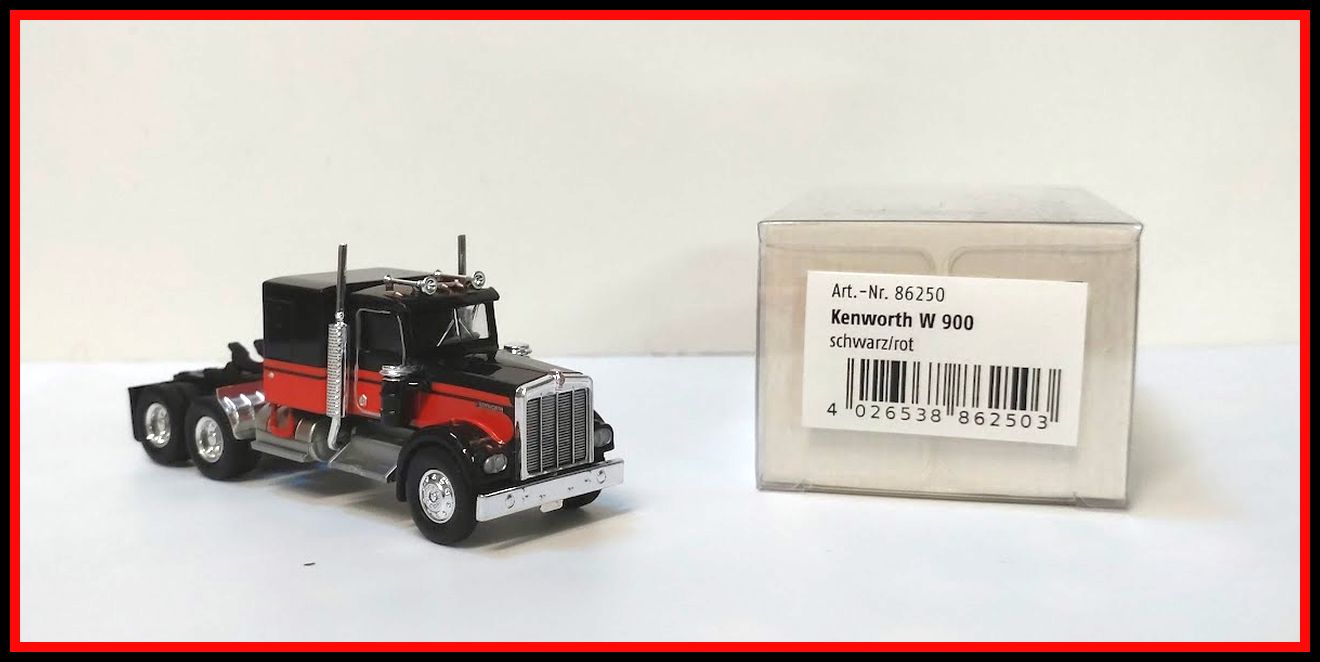 Brekina KW 900 Rot/Schwarz