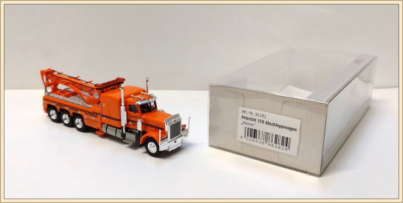 Brekina Peterbilt Tow Haines