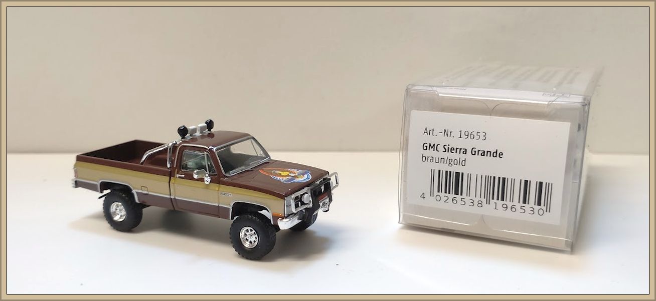 Brekina GMC Braun Gold