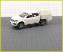 PTS Nissan Navara with Service Boddy White