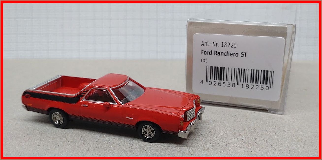 Brekina Ranchero Gt Rot