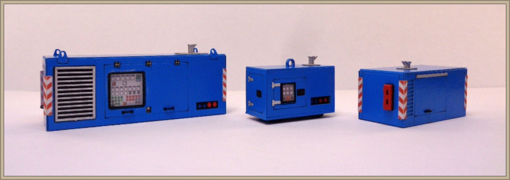 PTS/ AM  Generatoren Set 1 Blau