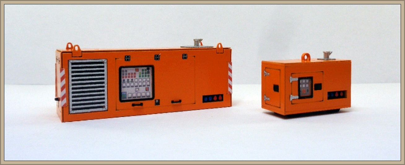 PTS/ AM  Generatoren Set 2 Orange