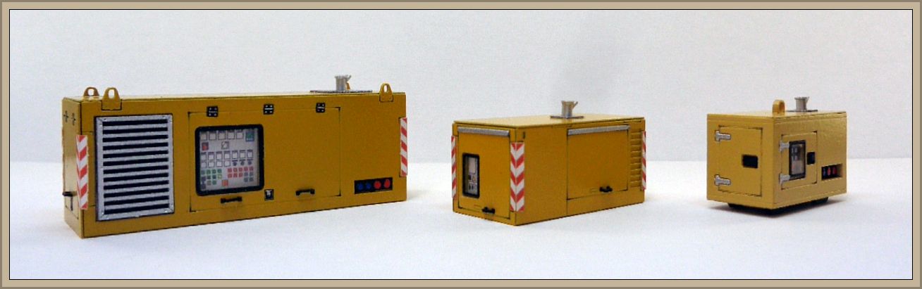 PTS/ AM  Generatoren Set 4 Gelb