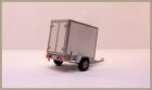 PTS/ AM  1 Achs Logistik Anhänger weiss