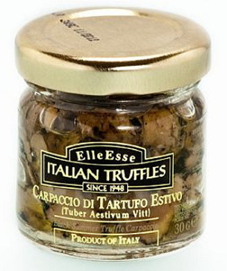 Trüffel-Carpaccio mit echter schwarzer Trüffel, eingelegt in Olivenöl 30g oder 60g