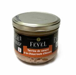 Ententerrine mit Sauerkraut aus Frankreich, ein Gourmetprodukt mit Tradition, 180g