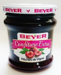 Weinbergpfirsich Extra, Top Qualität von Beyer aus Frankreich 370g
