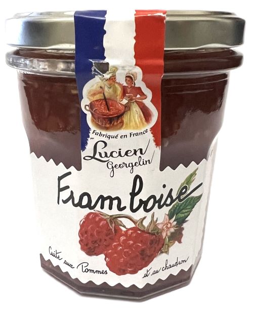 Himbeerkonfitüre von Lucien Georgelin aus Frankreich im Glas 320g