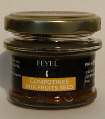 Kompott aus Trockenfrüchten Compotines aux Fruits Elsass 50g Glas