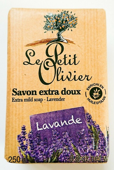 Lavendelseife, Stückseife mit Lavendel und Olivenöl aus Frankreich 250g