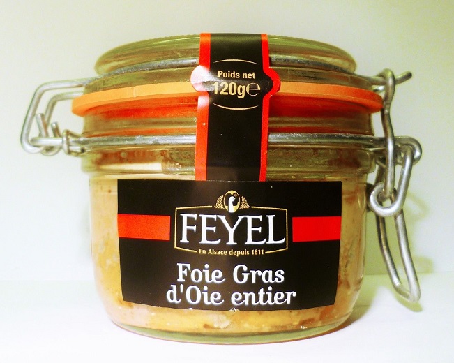 Gänseleber aus Frankreich, Foie Gras de Oie entier 120g