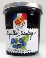 Heidelbeerenkonfitüre von Lucien Georgelin aus Frankreich im Glas 320g