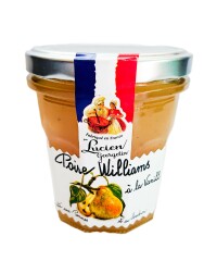 Birnenkonfitüre mit Vanille, Poire Williams a Vanille original aus Frankreich 320g Glas