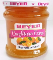 Orangenmarmelade Extra, Top Qualität von Beyer aus Frankreich 370g